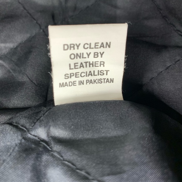 Highway One - black real leather jacket - Picture 2 of 3